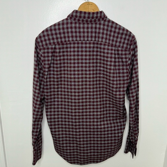 BONOBOS Plaid Long Sleeve Button Down Shirt Size S - Picture 3 of 3